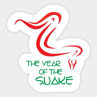 The Year of the Snake Sticker